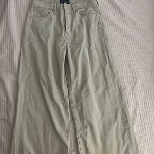 Gap corduroy wide leg pants